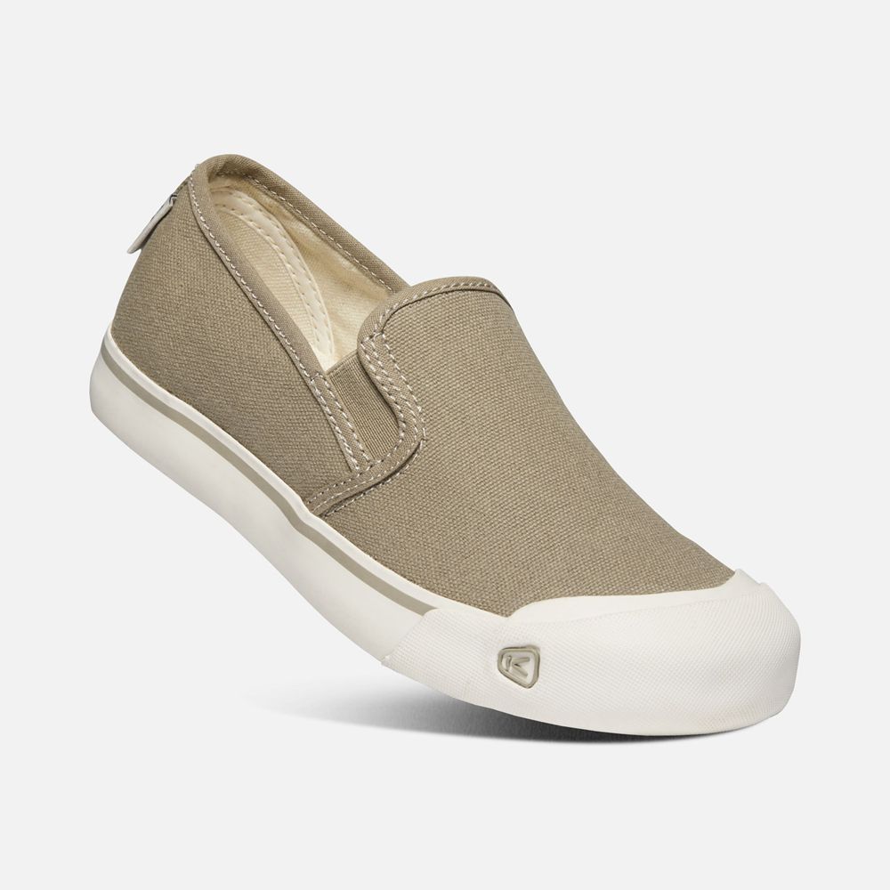 Keen Slip-On Dames Khaki - Coronado Iii - 51268-PQBU